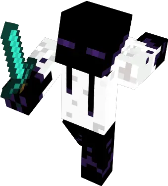 Enderman Hacker Nova Skin Coffee Table Png Minecraft Enderman Png