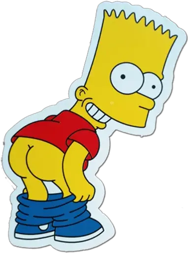 Sticker Maker Bart Simpson Stickers Png Los Simpson Png