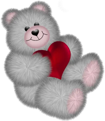 Gray Teddy Bear Png Clip Art Teddy Bear Clipart Png