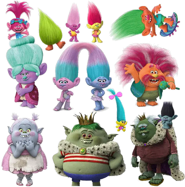 Download Trolls Movie Characters Png First Troll Movie Characters Trolls Png
