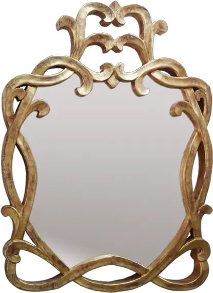 Download Twist Mirror Frame Circle Png Image With No End Table Mirror Frame Png