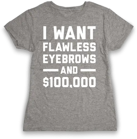 Flawless Eyebrows T Shirt Lookhuman Hollywood Sign Png Eyebrows Png