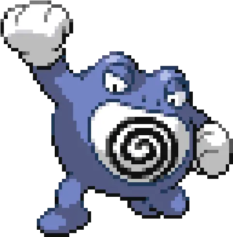 Vp Pokémon Thread 15181875 Poliwrath Pixel Art Png Pokemon Red Logo