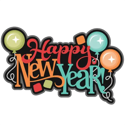 Happy New Year Transparent Clipart Cute Happy New Year Clipart Png New Year 2018 Png