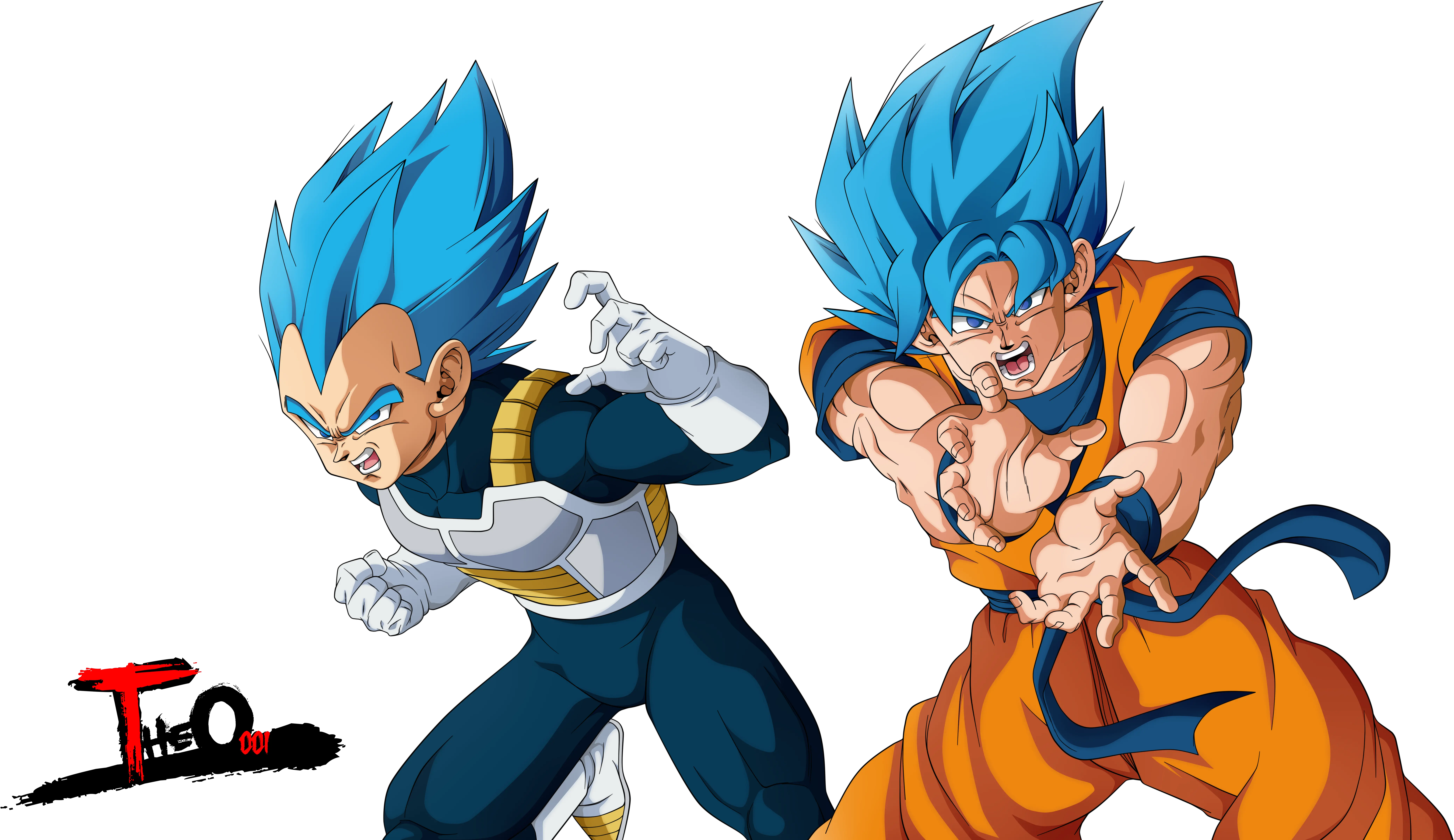 Goku And Vegeta Vs Op Imagenes De Goku Y Vegeta Vs Jiren Png Jiren Png