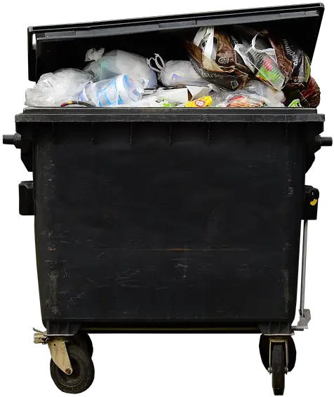 Garbage Png Free Download Dust Bin Full Of Food Garbage Png