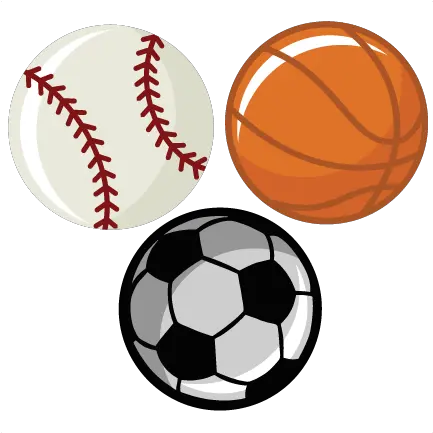 Free Sports Balls Png Download Soccer Baseball Basketball Clipart Balls Png