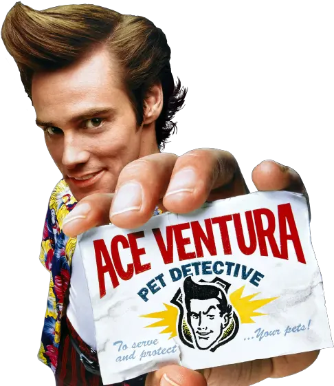 Ace Ventura Super Analyst Ace Ventura Png Jim Carrey Png