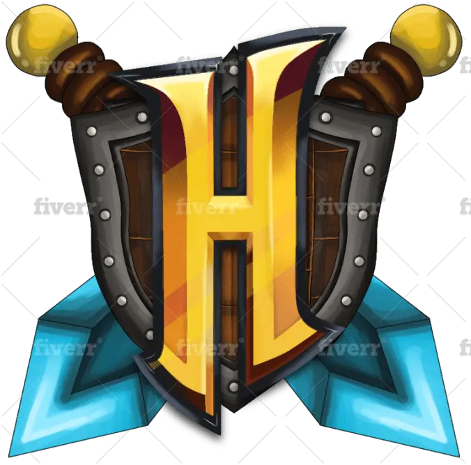Ddamial I Will Create Icon Or Logo For Your Minecraft Shield Png Draw Icon