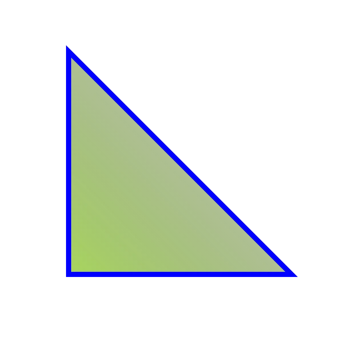 Triangulo Rectangulo Png Png Triángulo Rectángulo Azul Triangulo Png