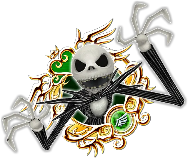 Jack Skellington Lm Ver Kh3 Sora Second Form Png Jack Skellington Png