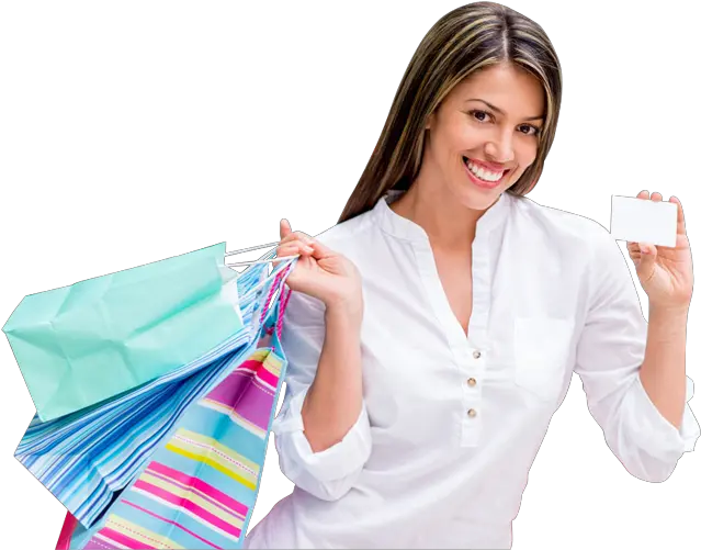 Happy Woman Shopping With Credit Card Free Stock Photos Girl With Shopping Bags Png Shopping Png