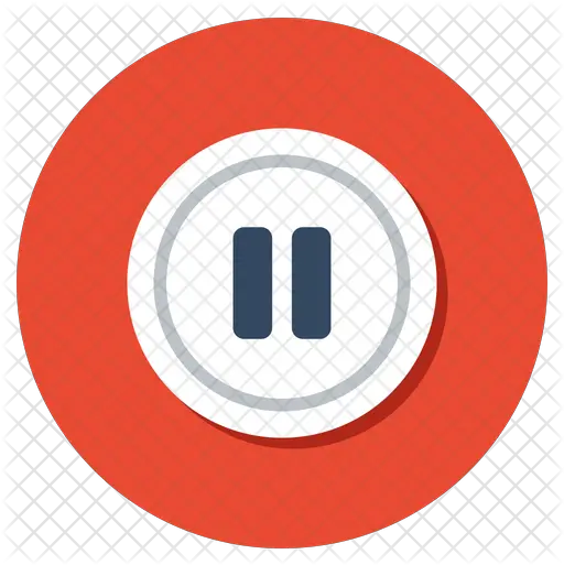 Pause Button Icon Circle Png Pause Button Png