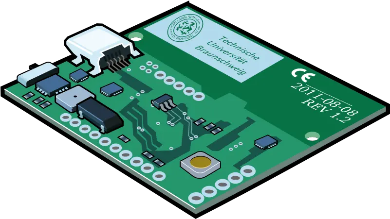 Free Circuit Board Clip Art Clipartbarn Electronic Component Png Circuit Board Png