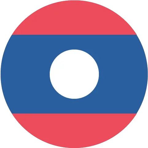 Flag Of Laos Id 2389 Emojicouk Laos Flag Circle Png American Flag Emoji Png