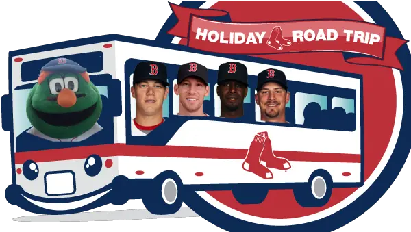 Scrapbook Boston Red Sox Bus Png Boston Red Sox Png