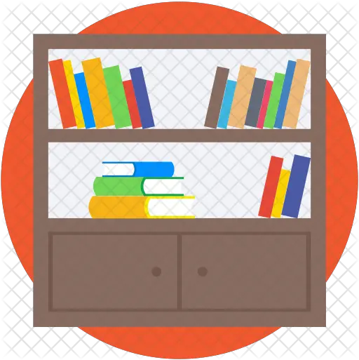 Bookshelf Icon Application To Principal For Increasing Library Facilities Png Bookshelf Png