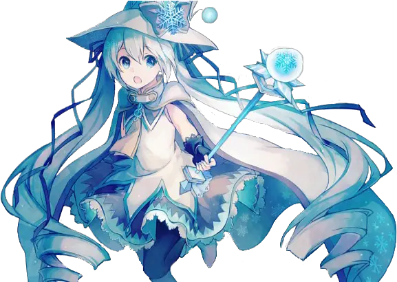 Snow Miku Png Image Hatsune Miku Snow Png Miku Png