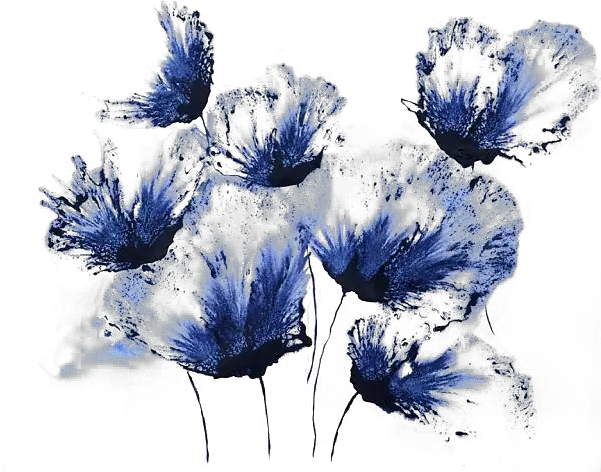 Abstract Flower Free Png Image Arts Watercolor Abstract Flower Painting Wildflower Png
