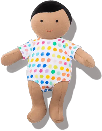 Meet Our Customizable Organic Cotton Baby Doll Lovevery Lovevery Doll Png Its My Ninth Birtday Emotion Icon Shirt