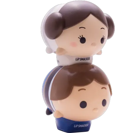 Tsum Duo Han Solo U0026 Princess Leia Tsum Tsum Leia Princes Lip Smacker Png Han Solo Png