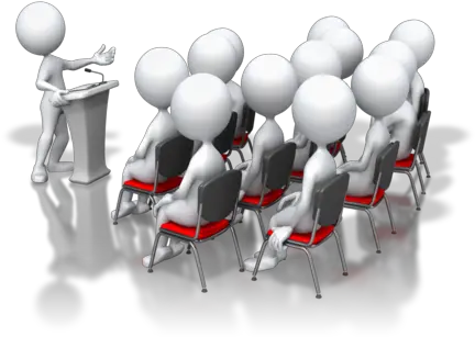 Stick Figure Podium Speech Group Png Transparent Background Aprender En El Liderazgo Group Png