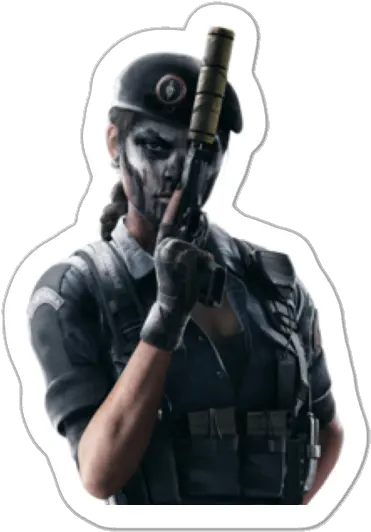 Buy Sticker Caveira From Terminashoot Rainbow 6 Caveira Png Rainbow Six Siege Caveira Icon