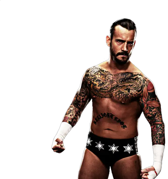 Download Hd Cm Punk Precise Cut Out Touch Up Tattoo Cm Punk Wwe Champion Png Cm Punk Png