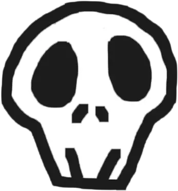 Skull Doodle Png Clipart Dope Face Doodle Png