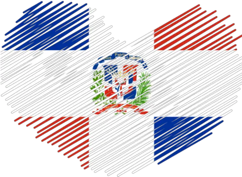 Dominican Republic Profile Picture Guatemala Heart Flag Png Dominican Flag Png