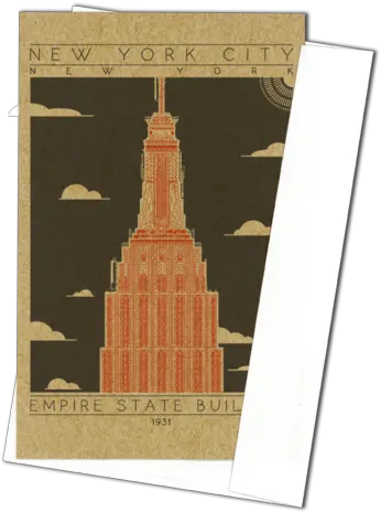 Download Empire State Building Pennsalt Historic District Clock Tower Png Empire State Building Png