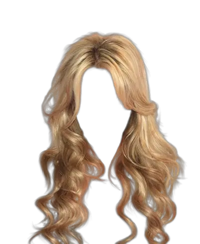 Download Hd Png Blonde Hair Picture Freeuse Wigs Blond Hair For Photoshop Wig Png