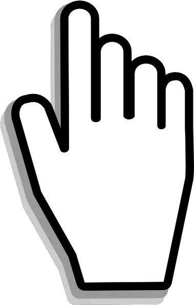 Hand Cursor Clipart Cursor Hand Png Cursor Png