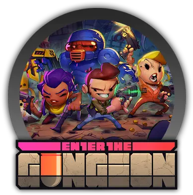 Enter The Gungeon Free Epic Games Alienware Arena Enter The Gungeon Fan Art Png Enter The Gungeon Logo