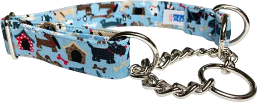 Martingale Collars With Chain Loop Martingale Dog Collar With Chain Png Dog Collar Png