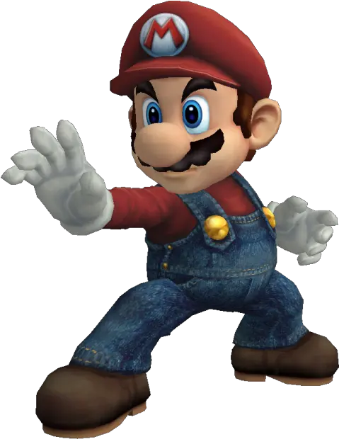 Super Smash Bros Brawl Mario Model Super Smash Bros Mario Model Png Super Smash Bros Transparent