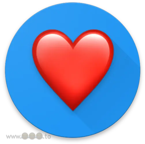 Punycode For The Heart Emoji Heart Emoji On Blue Background Png Emoji Hearts Transparent