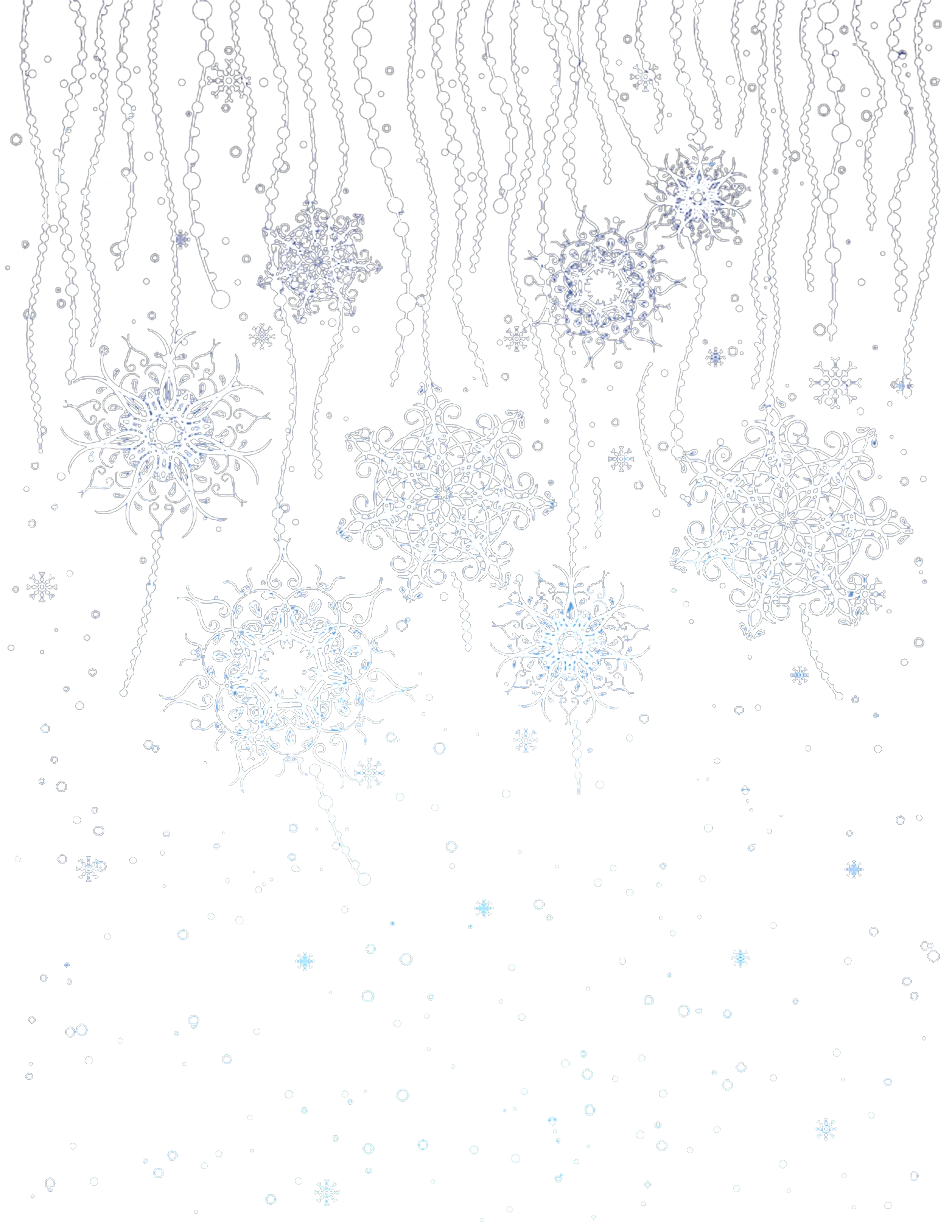 Falling Snowflakes Transparent Png