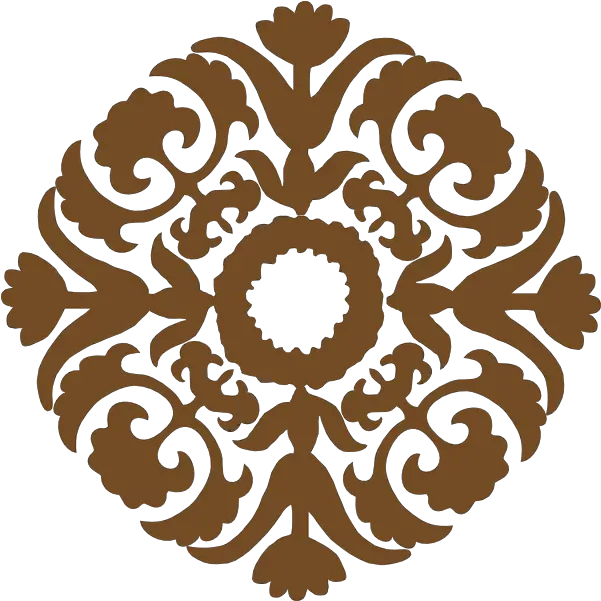 Diamond Vector Png Brown Flower Png Darbar 91591 Vippng Islamic Motifs Design Png Diamond Vector Png