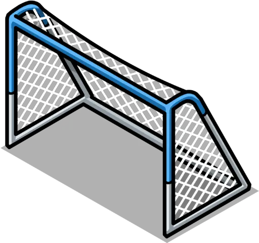 Download Hd Soccer Goal Sprite 001 Porteria Imagen Png Porterias Png Soccer Goal Png