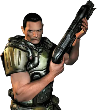 Marine Doom 3 Vs Battles Wiki Fandom Doom 3 Doom Marine Png Doom Guy Png