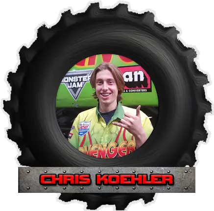 Crew Members Team Scream Racing Chris Koehler Monster Truck Png Monster Jam Logo Png