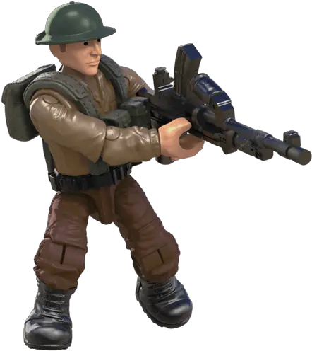 Call Of Duty Wwii British Soldier Mega Construx Mega Construx Call Of Duty Ww2 America Png Call Of Duty Wwii Png
