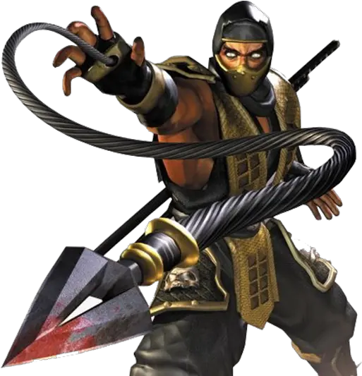 Mortal Kombat Scorpion Png Download Image Real Scorpion Chain Mortal Kombat Scorpion Png