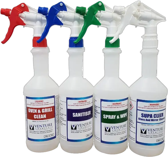 Jet Spray Bottles 750ml Venture Chemicals Labeled Chemical Spray Bottles Png Spray Bottle Png