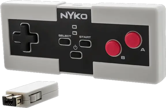 Nes Classic Controller Transparent Png Nes Classic Wireless Controller Nyko Nes Controller Png
