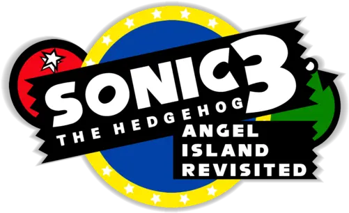 Angel Island Revisited Sonic 3 Angel Island Revisited Banner Png Sonic The Hedgehog 3 Logo