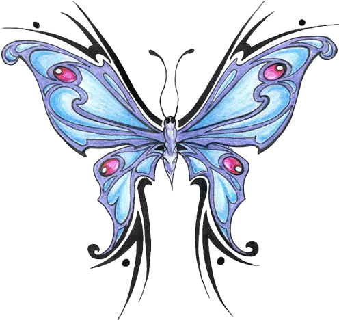 Butterfly Tattoo Designs Png Transparent Free Images Only Butterfly Tattoo Designs Png Blue Butterfly Transparent Background