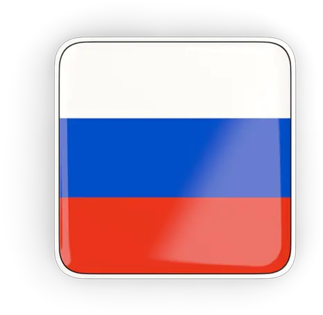 Square Icon With Frame Illustration Of Flag Russia Vertical Png Red Square Icon