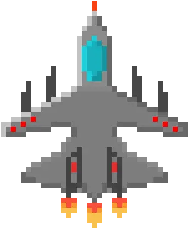 Fighter Jet Pixel Art Png Jet Png